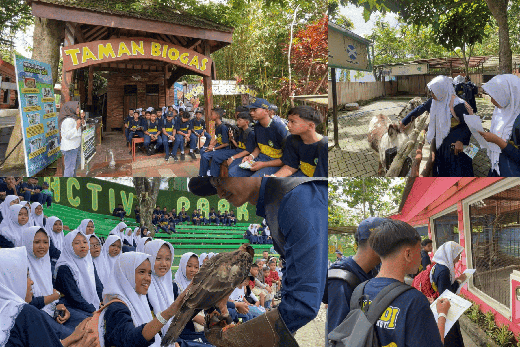 Belajar Dengan Gembira Melalui Outdoor Learning Di Ecogreen Park Batu